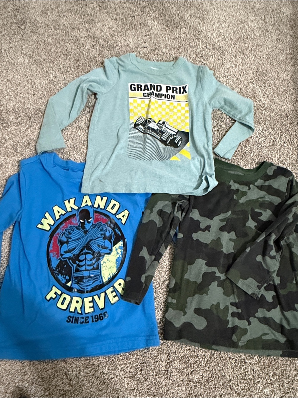 Boys long sleeve shirts